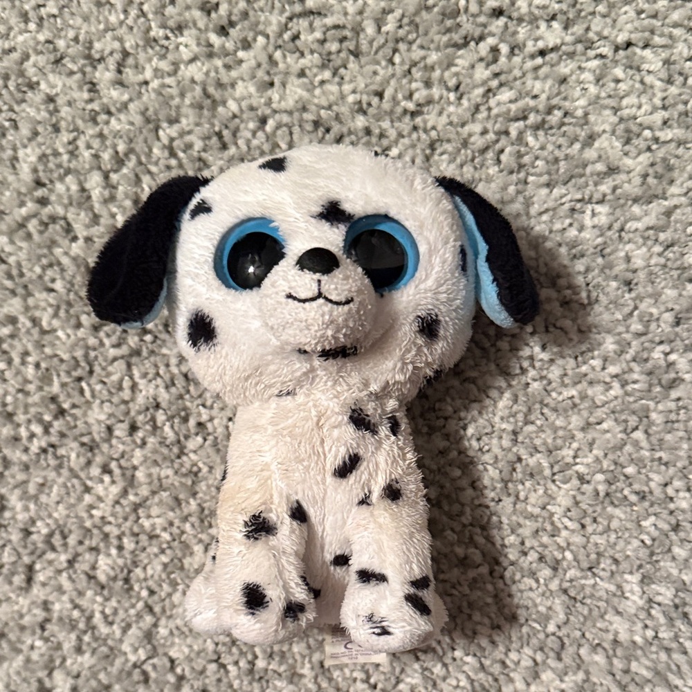 Ty Dalmatian Stuffed Animal - Black and White